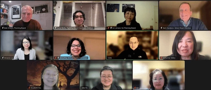 Kunal Botla at the CAAL and CAAL PAC Candidate Forum